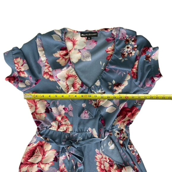 Jill Stuart Faux Wrap Floral Dress - Picture 10 of 12